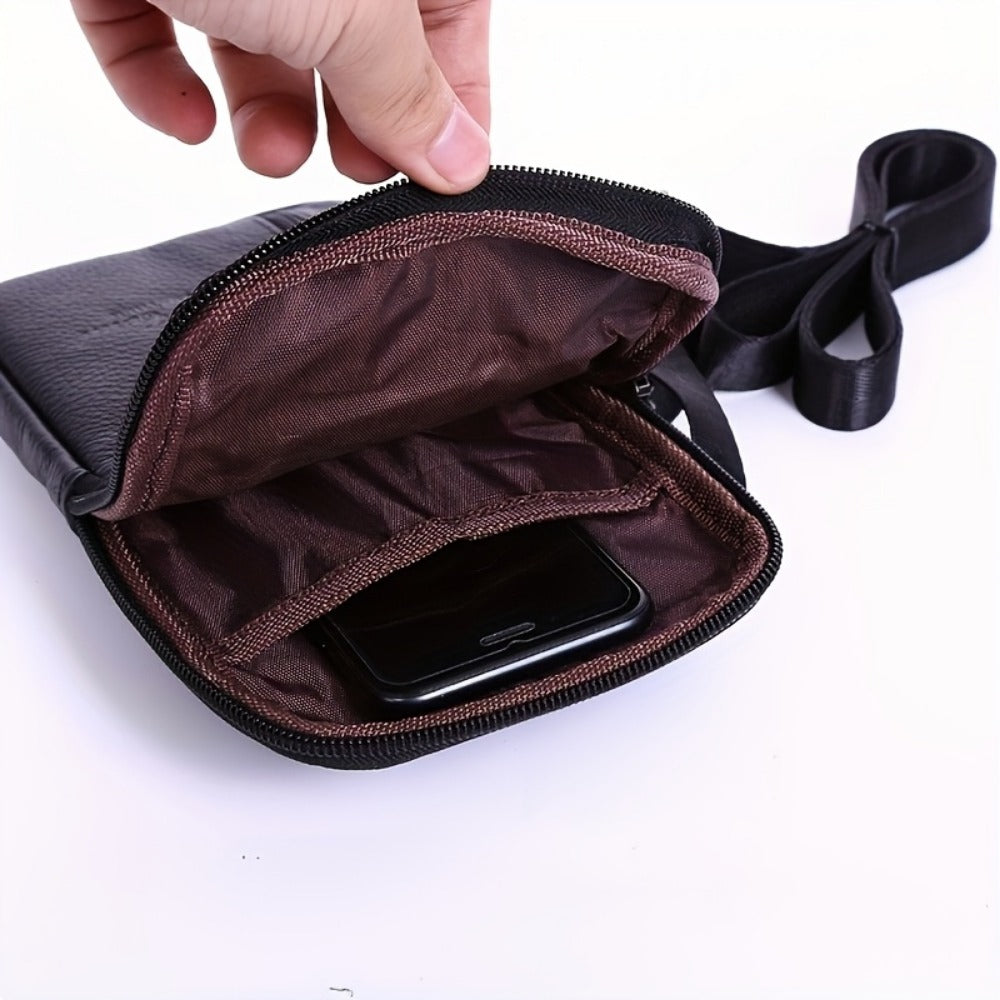 Waist Bag – Genuine Leather, for Everyday Use – detail view 5