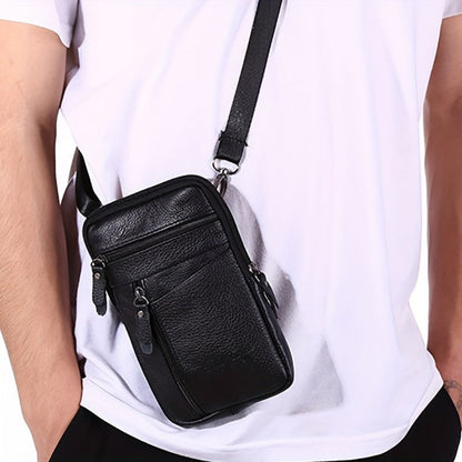 Waist Bag – Genuine Leather, for Everyday Use – detail view 7