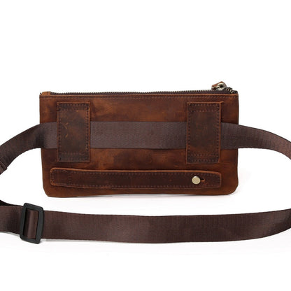 Waist Bag – Genuine Leather, Genuine Leather Waist Vintage Crazy – detail view 13
