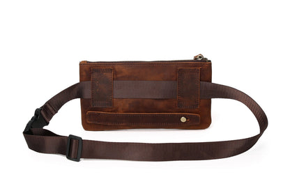 Waist Bag – Genuine Leather, Genuine Leather Waist Vintage Crazy – detail view 27