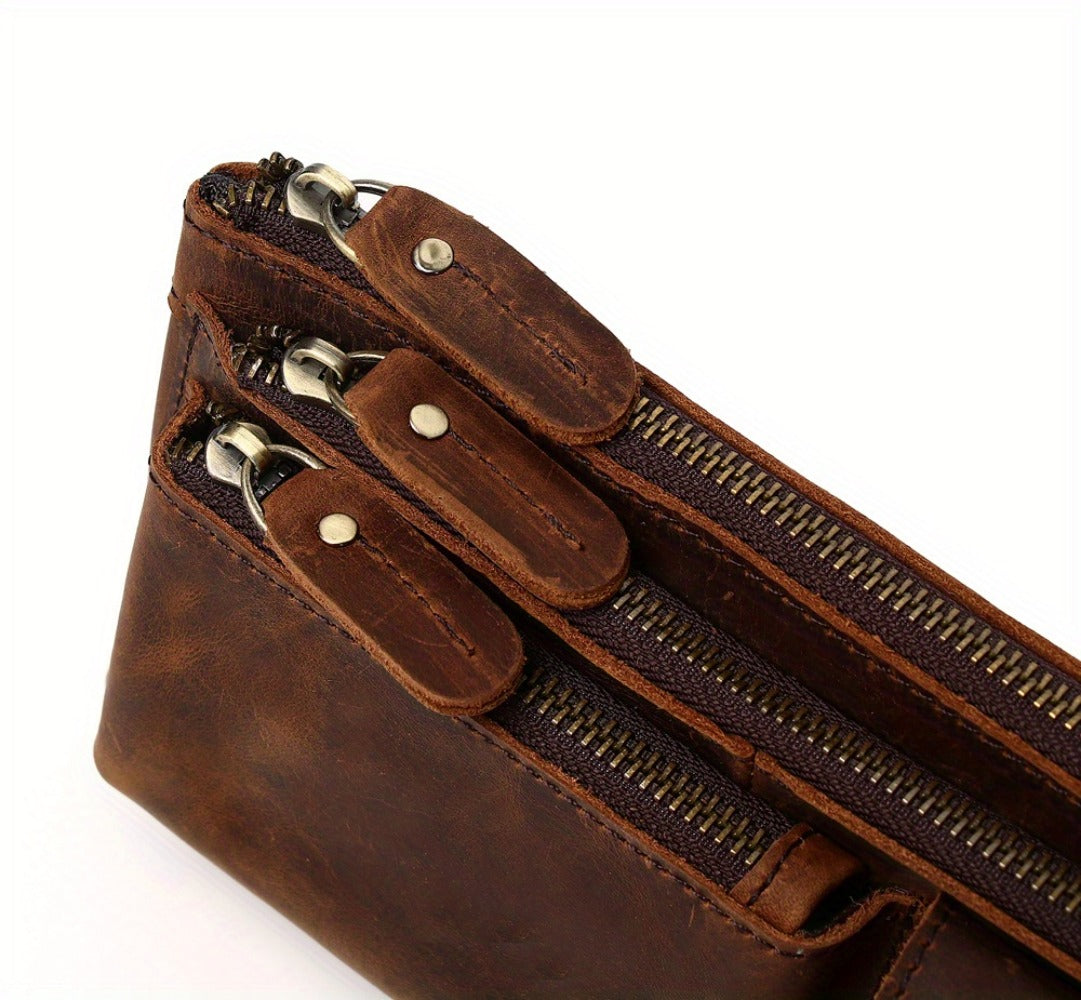 Waist Bag – Genuine Leather, Genuine Leather Waist Vintage Crazy – detail view 31