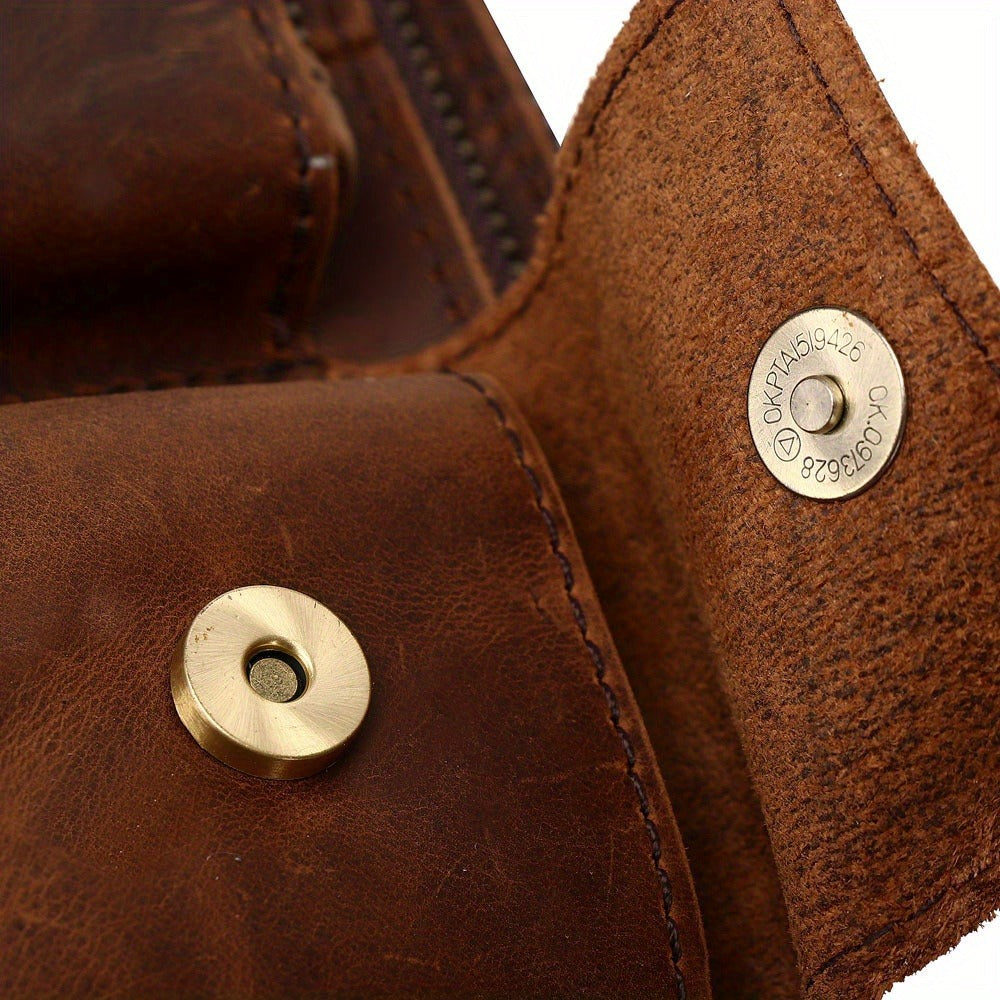 Waist Bag – Genuine Leather, Genuine Leather Waist Vintage Crazy – detail view 33