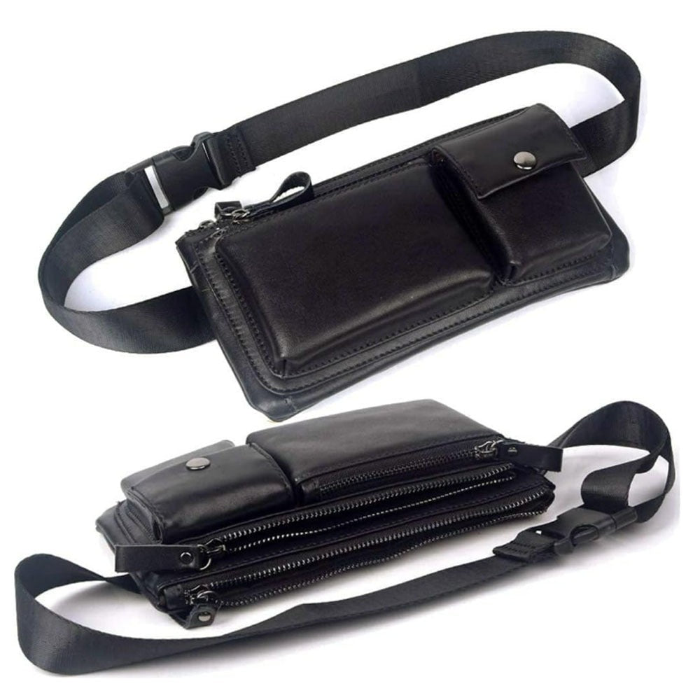 Waist Bag – Genuine Leather, Genuine Leather Waist Vintage Crazy – detail view 38
