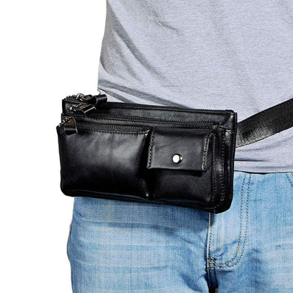 Waist Bag – Genuine Leather, Genuine Leather Waist Vintage Crazy – detail view 39
