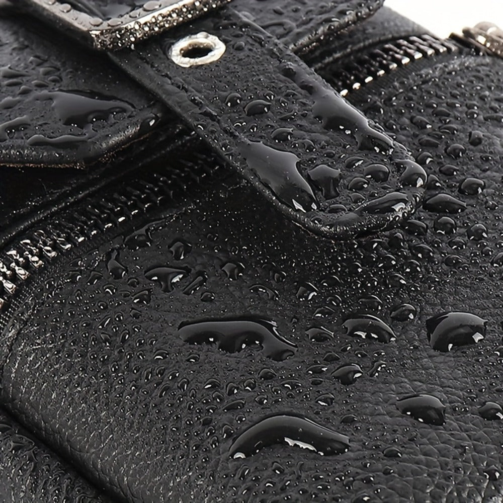 Waist Bag – Genuine Leather, Genuine Leather Waist Belt Loop – detail view 7