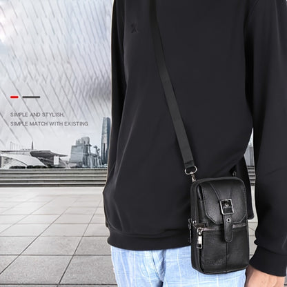 Waist Bag – Genuine Leather, Genuine Leather Waist Belt Loop – detail view 8