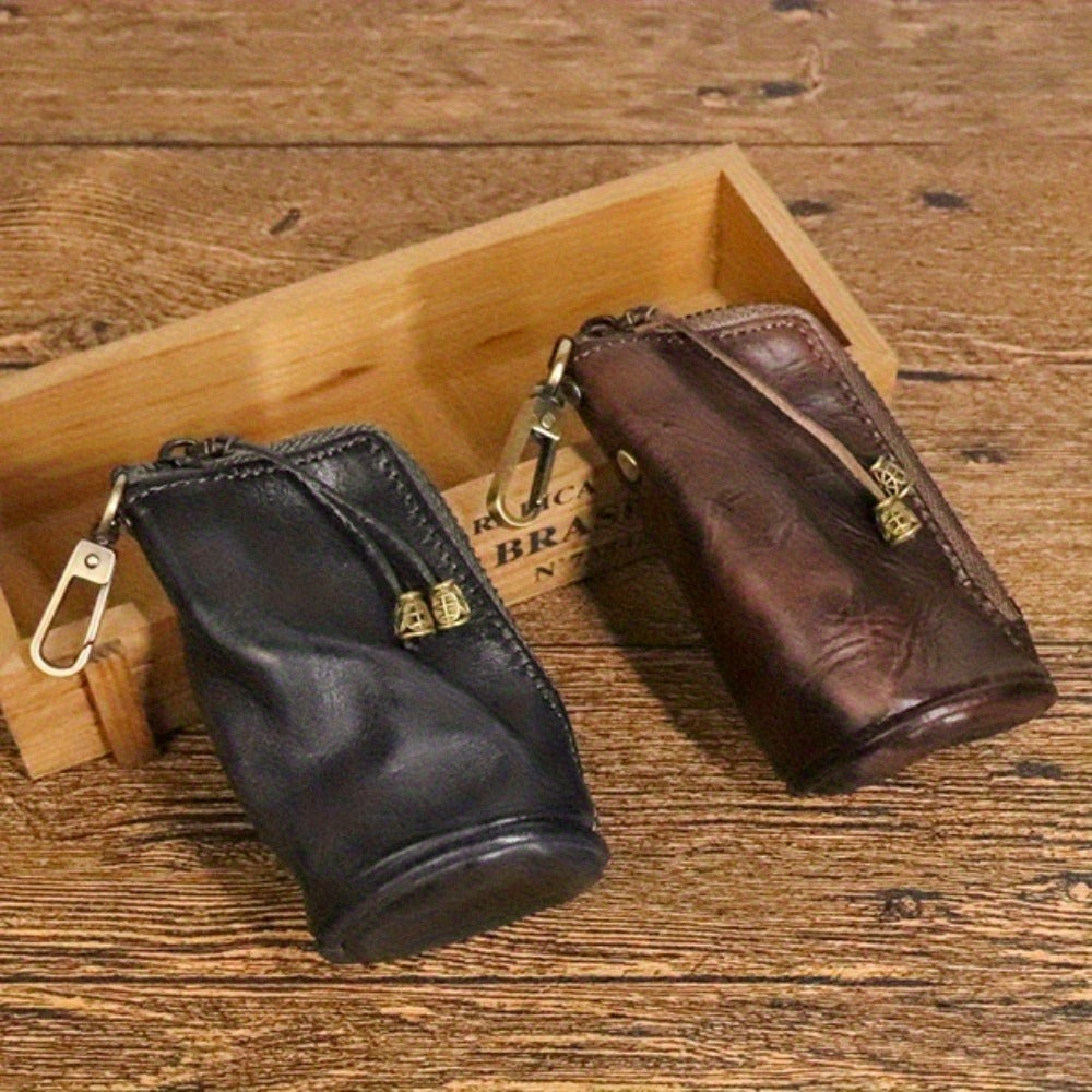 Waist Bag – Handcrafted Sporran Leather Coin Waist – detail view 14