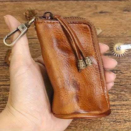 Waist Bag – Handcrafted Sporran Leather Coin Waist – detail view 2