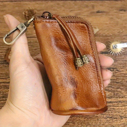 Waist Bag – Handcrafted Sporran Leather Coin Waist – detail view 4