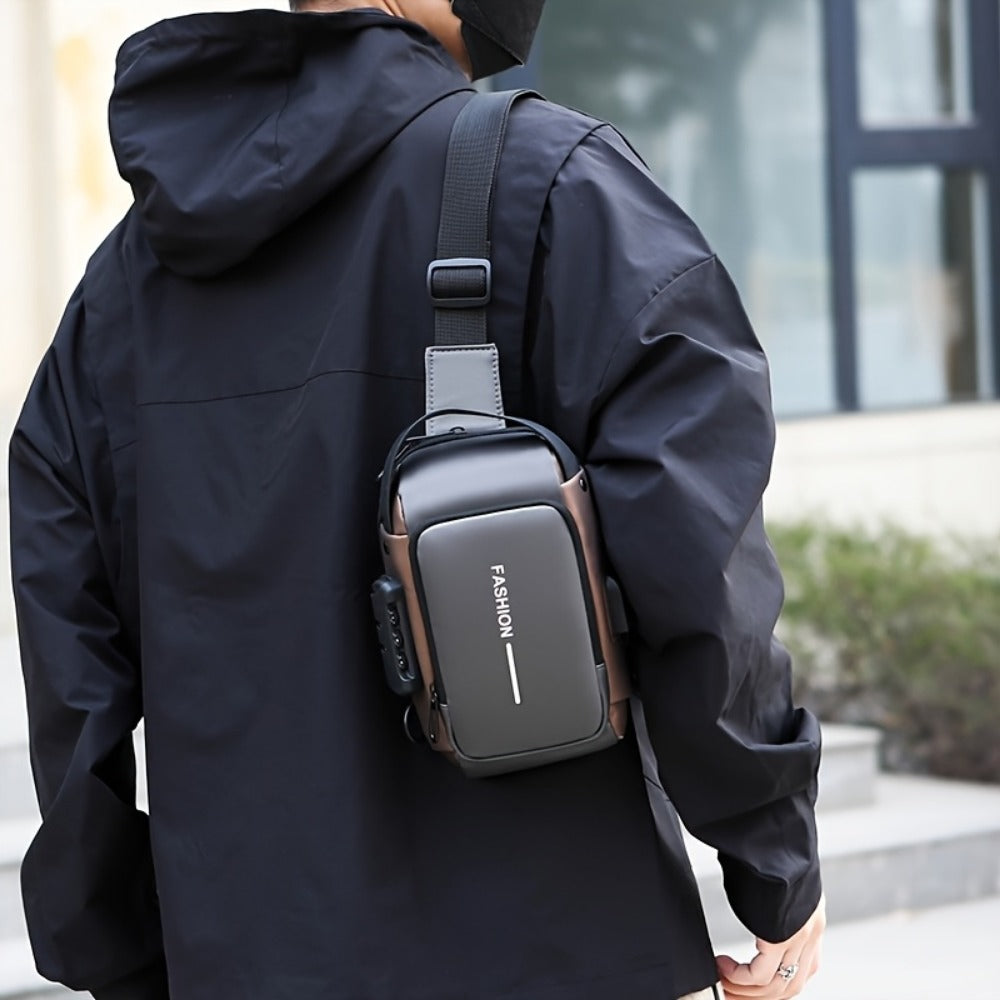 Waist Bag – Large Capacity, Multi-Pocket, Lightweight, for Travel & Work – front view