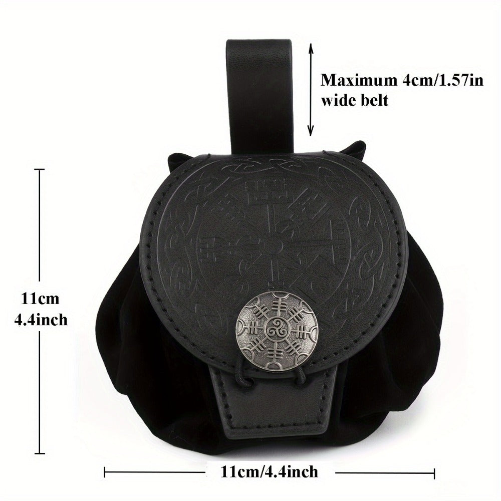 Waist Bag – Medieval Viking Waist Embossed Knight – detail view 4
