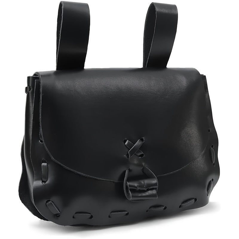 Waist Bag – Medieval Waist Vintage Belt Pouch – front view - product view 11