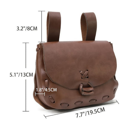 Waist Bag – Medieval Waist Vintage Belt Pouch – detail view 11