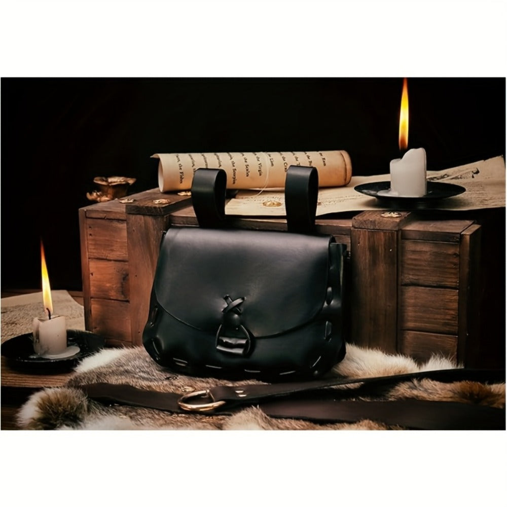 Waist Bag – Medieval Waist Vintage Belt Pouch – detail view 6