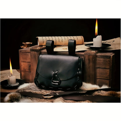 Waist Bag – Medieval Waist Vintage Belt Pouch – detail view 6