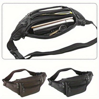Waist Bag – Multi-Pocket, Large Capacity, Adjustable Strap, for Travel & Work – detail view 7