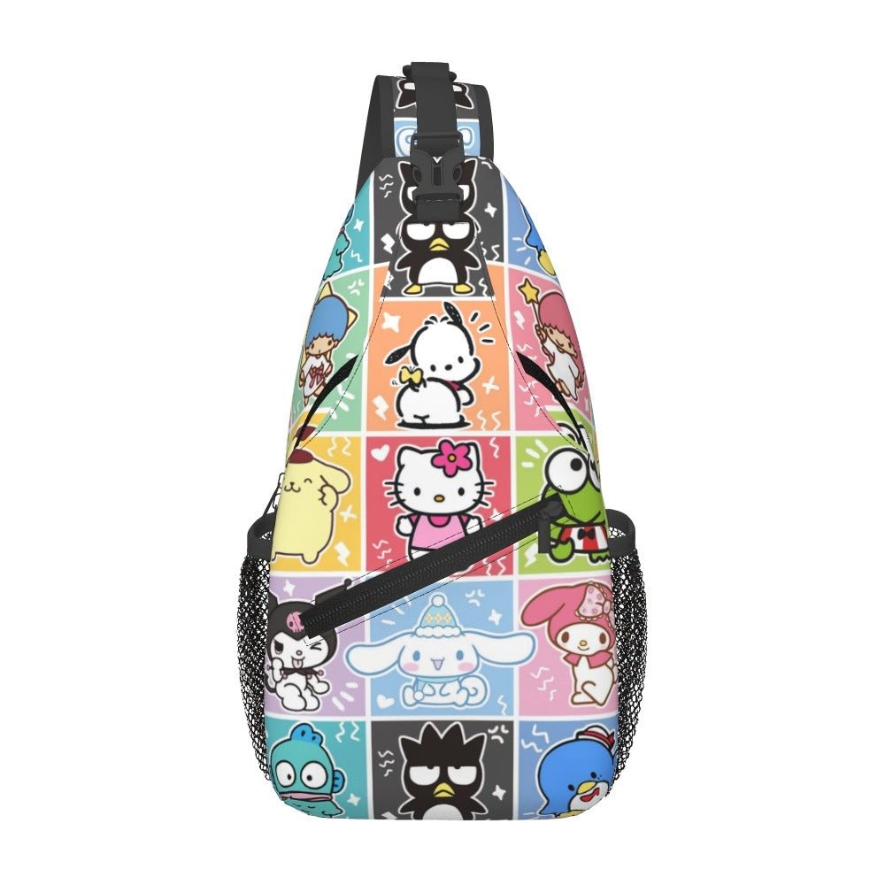 Waist Bag – Nylon, Lightweight, Adjustable Strap, for Travel – front view