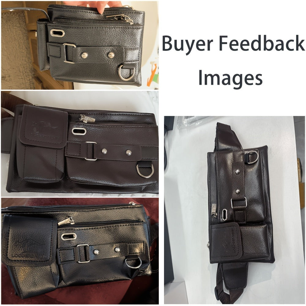 Waist Bag – PU Leather, for Everyday Use – detail view 10
