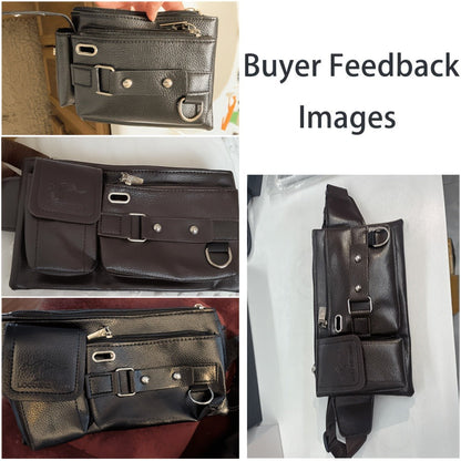 Waist Bag – PU Leather, for Everyday Use – detail view 10