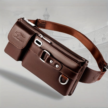 Waist Bag – PU Leather, for Everyday Use – front view