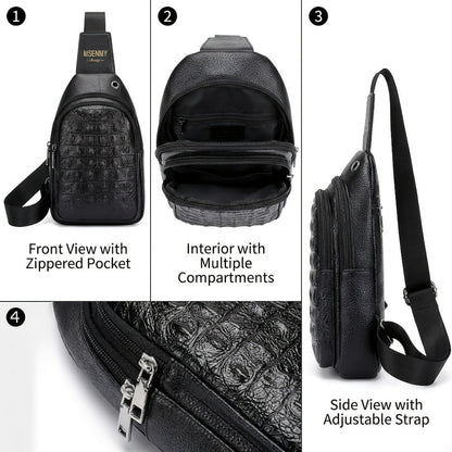 Waist Bag – PU Leather, Large Capacity, for Travel & Work – detail view 2