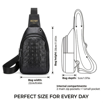 Waist Bag – PU Leather, Large Capacity, for Travel & Work – detail view 4