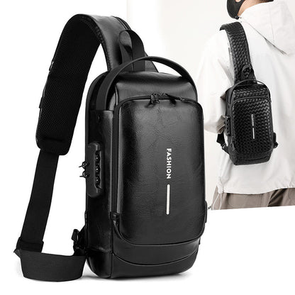 Waist Bag – PU Leather, USB Charging, Large Capacity – detail view 15