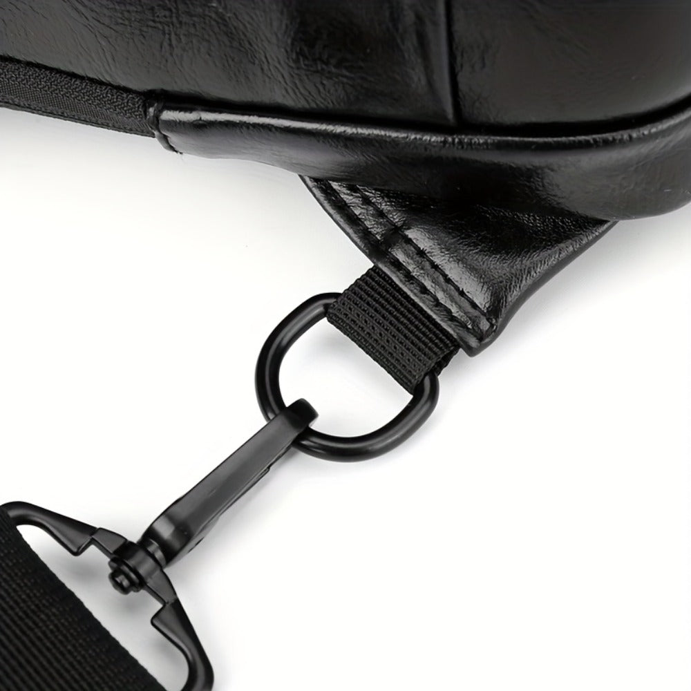 Waist Bag – PU Leather, USB Charging, Large Capacity – detail view 9