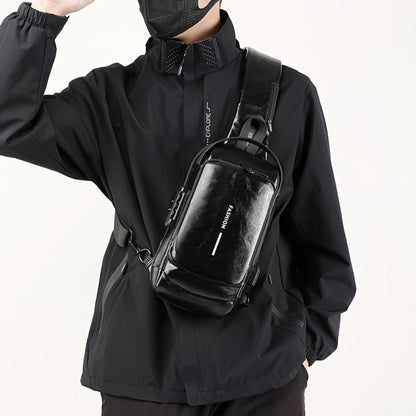 Waist Bag – PU Leather, USB Charging, Large Capacity – detail view 11