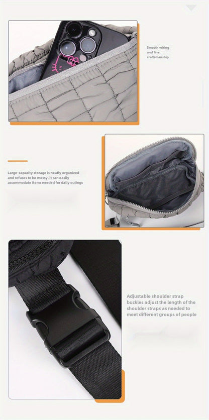 Waist Bag – 7 Colors, Quilted, for Everyday Use – detail view 30