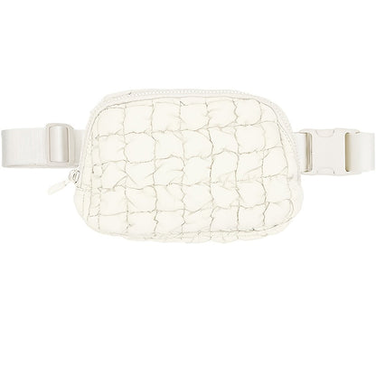 Waist Bag – 7 Colors, Quilted, for Everyday Use – front view - product view 27