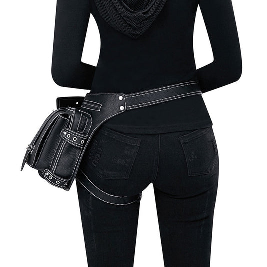 Waist Bag – Steampunk Vintage Waist Outdoor Phone – detail view 2