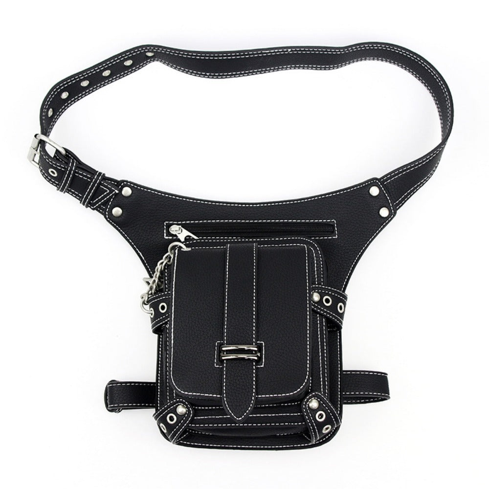 Waist Bag – Steampunk Vintage Waist Outdoor Phone – detail view 6