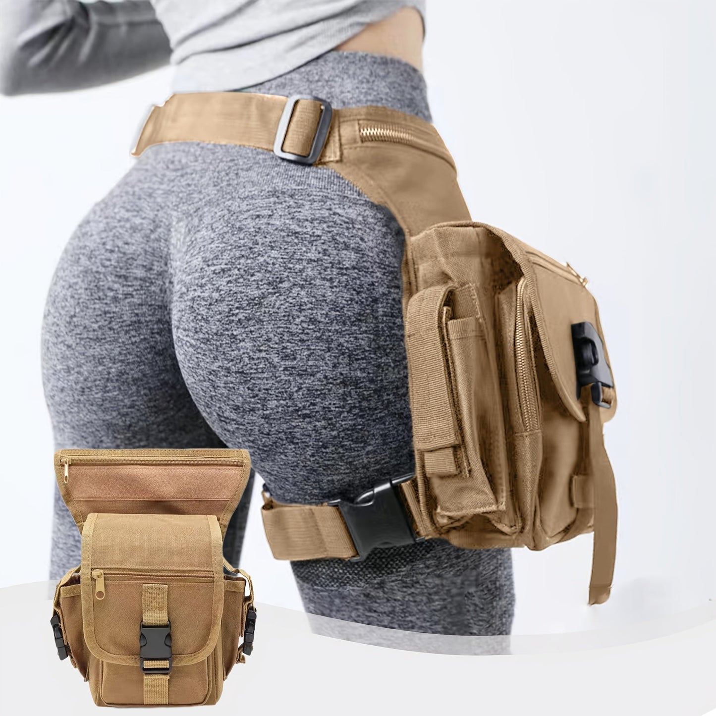 Waist Bag – Tactical Leg Multifunctional Cycling Outdoor – front view - product view 14