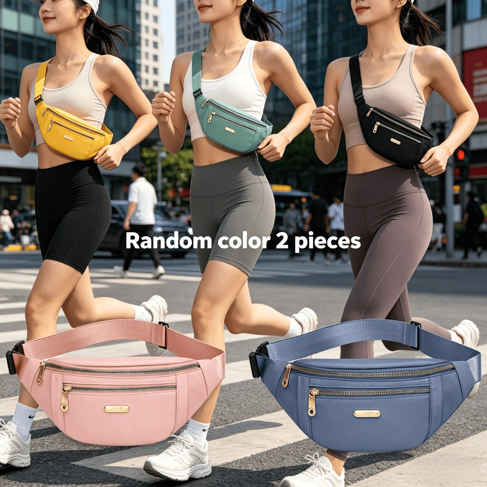 Waist Bag – for Travel & Everyday Use, Oxford Cloth Waist Adjustable Belt – detail view 2