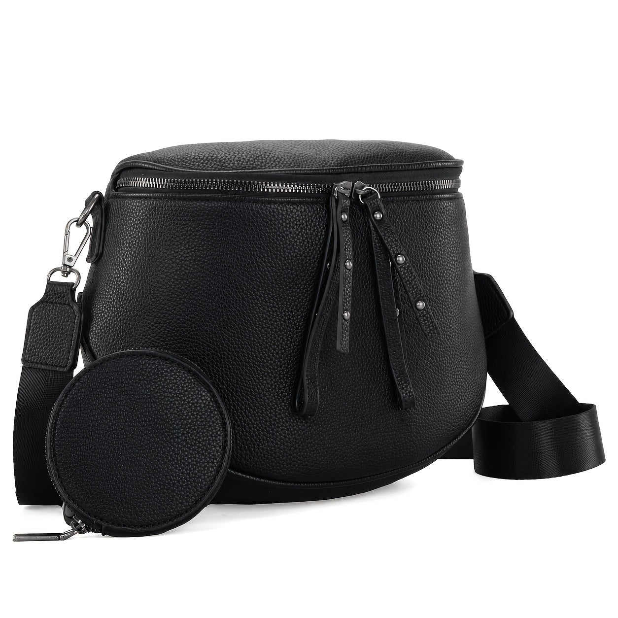 Waist Bag – 5 Colors, Vegan Leather, Large Capacity, for Everyday Use – detail view 22
