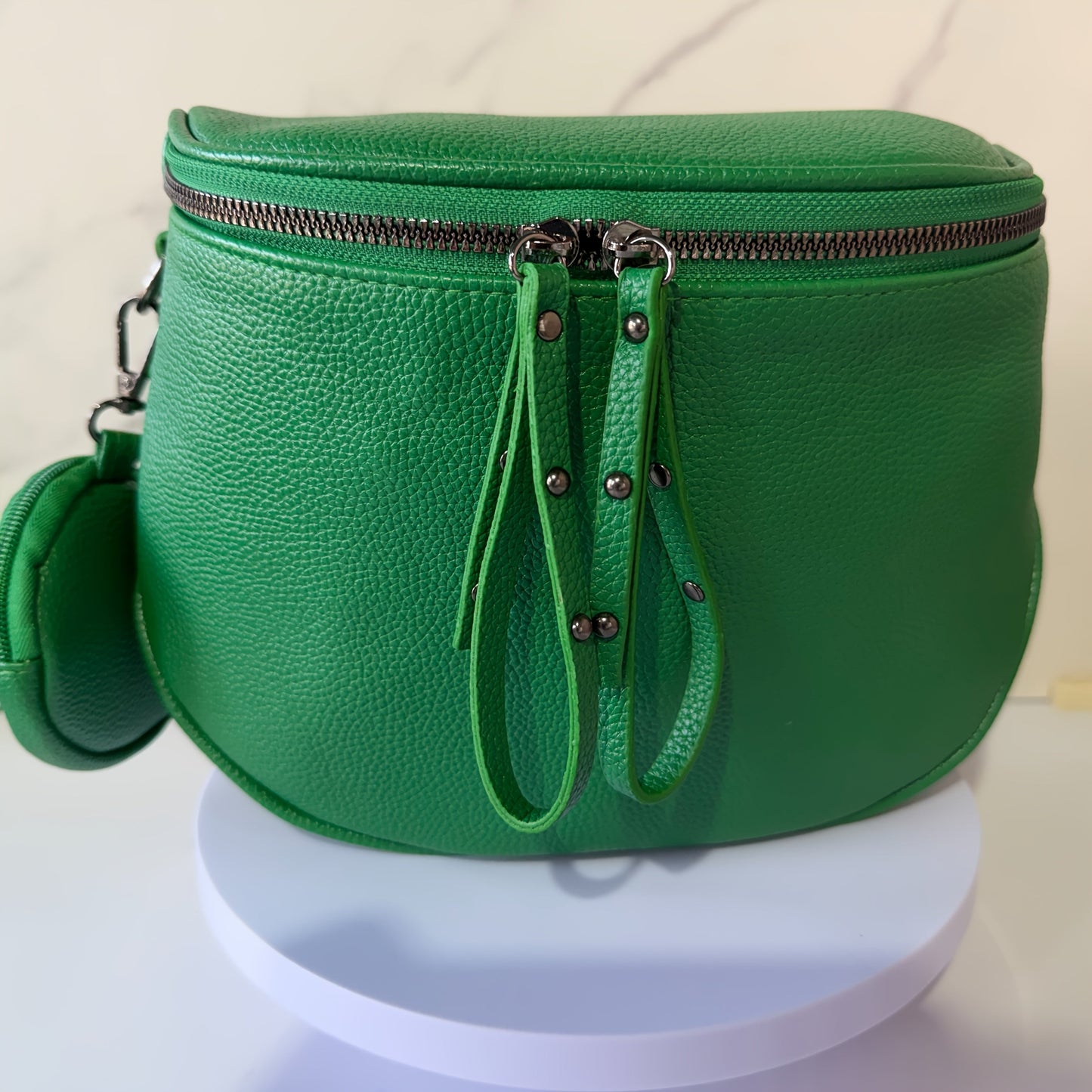 Waist Bag – 5 Colors, Vegan Leather, Large Capacity, for Everyday Use – alternate view
