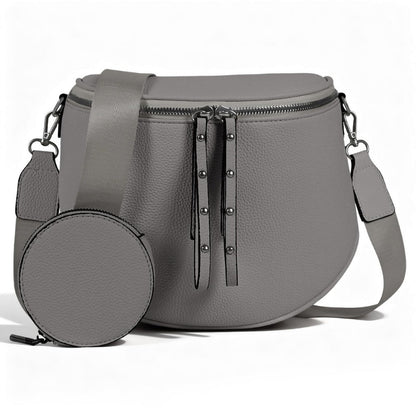 Waist Bag – 5 Colors, Vegan Leather, Large Capacity, for Everyday Use – front view