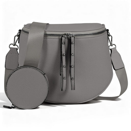 Waist Bag – 5 Colors, Vegan Leather, Large Capacity, for Everyday Use – front view