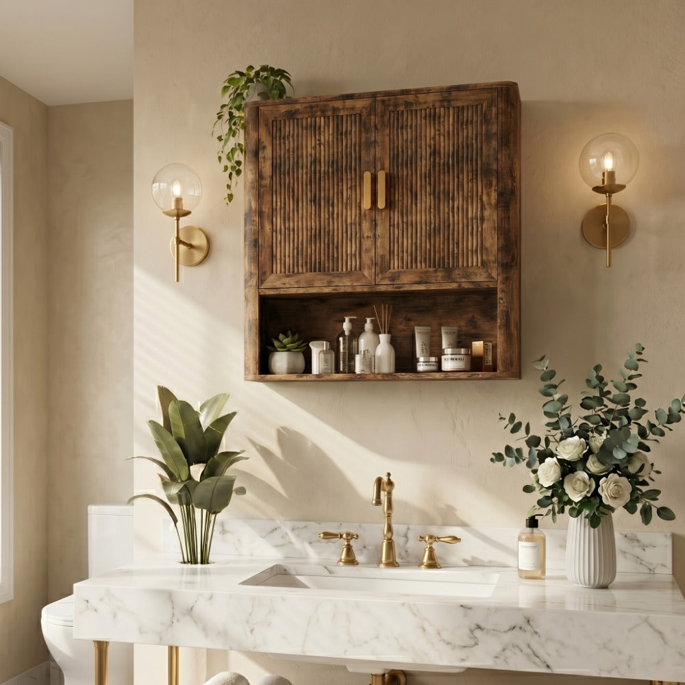 Wall-Mounted Bathroom Wall Cabinet for Organized Everyday Storage detail image - detail view 3