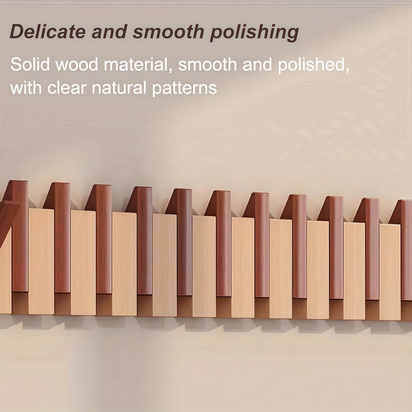 Wall-Mounted Foldable Coat Rack, Entryway Hall Tree for Organized Everyday Storage detail image - detail view 11