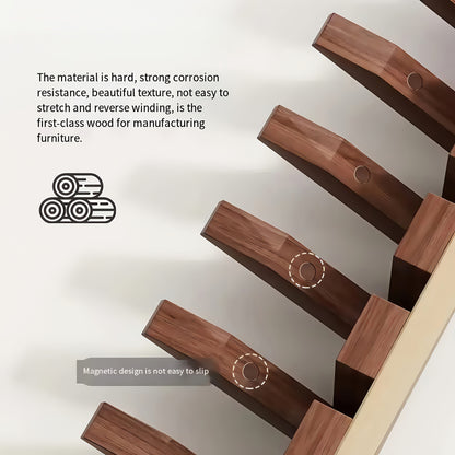 Wall-Mounted Foldable Coat Rack, Entryway Hall Tree for Organized Everyday Storage detail image - detail view 16