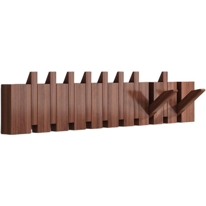 Wall-Mounted Foldable Coat Rack, Entryway Hall Tree for Organized Everyday Storage detail image - detail view 21