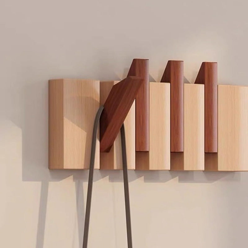 Wall-Mounted Foldable Coat Rack, Entryway Hall Tree for Organized Everyday Storage detail image - detail view 25