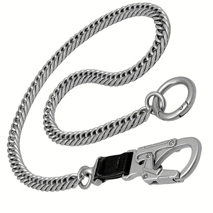 Wallet Chains & Pocket Chains - Chain Men Hip Hop Chain 25'' Dual-Button Lock Security Stainless Steel & - product detail
