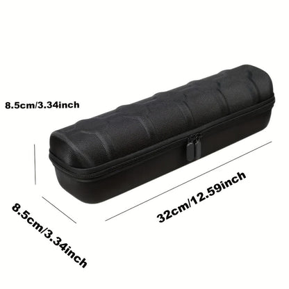 Watch Box - 5 Slot Travel Case Hardshell Organizer with Soft Foam Pillows & Carry - product detail view 2