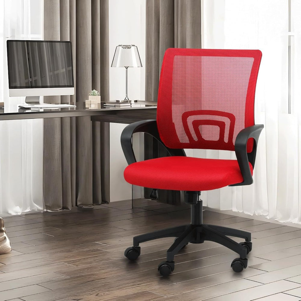 Wide Office Chair with Adjustable Height and Lumbar Support for Home Office detail image - detail view 16