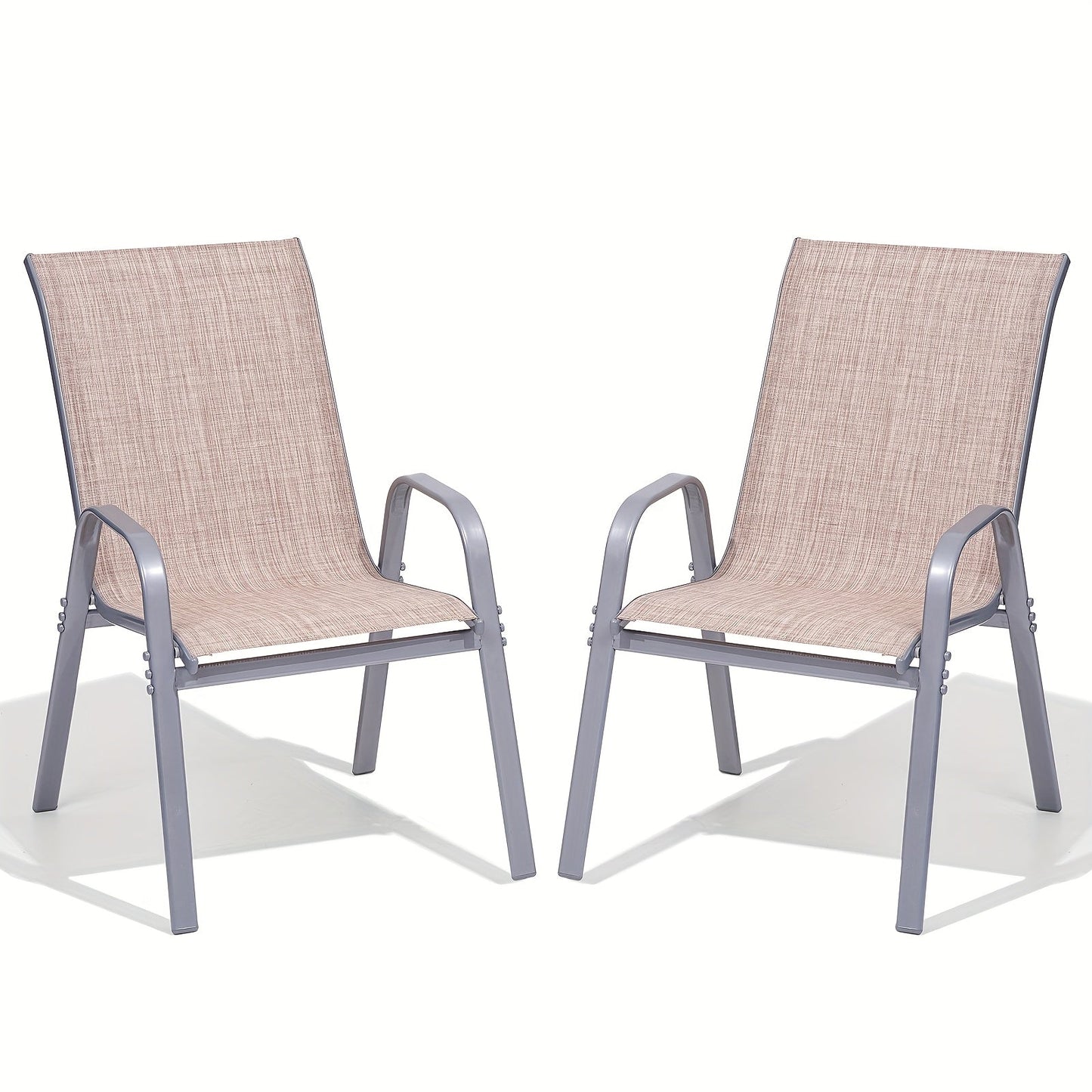 Outdoor Chair shown in the Beige, 2pcs option