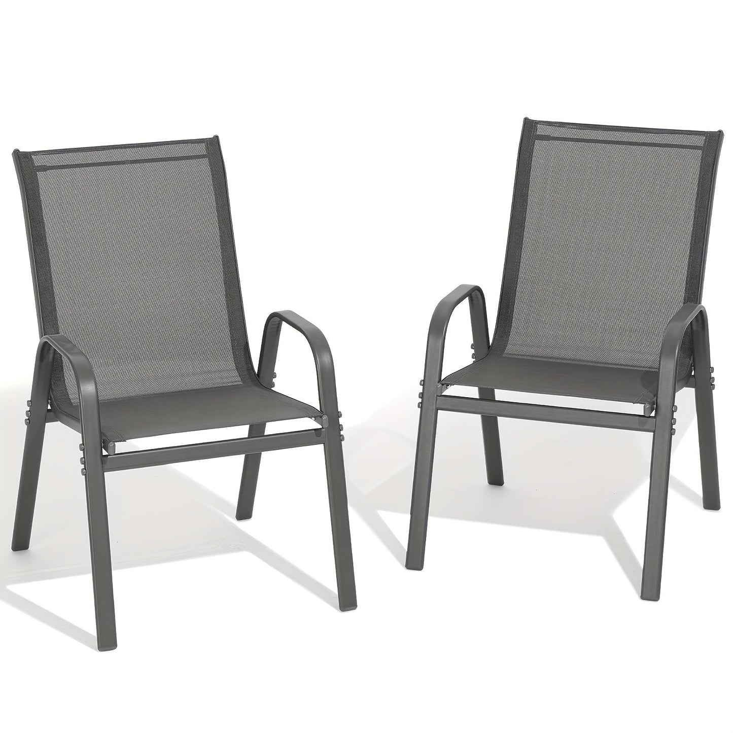 Outdoor Chair shown in the Grey, 2pcs option