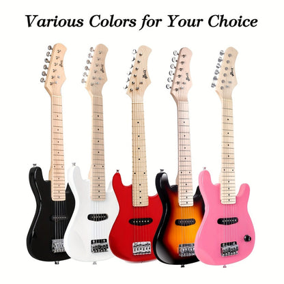 WINZZ 30-Inch Electric Guitar Starter Kit with Mini Amp and Gig Bag detail image - detail view 13